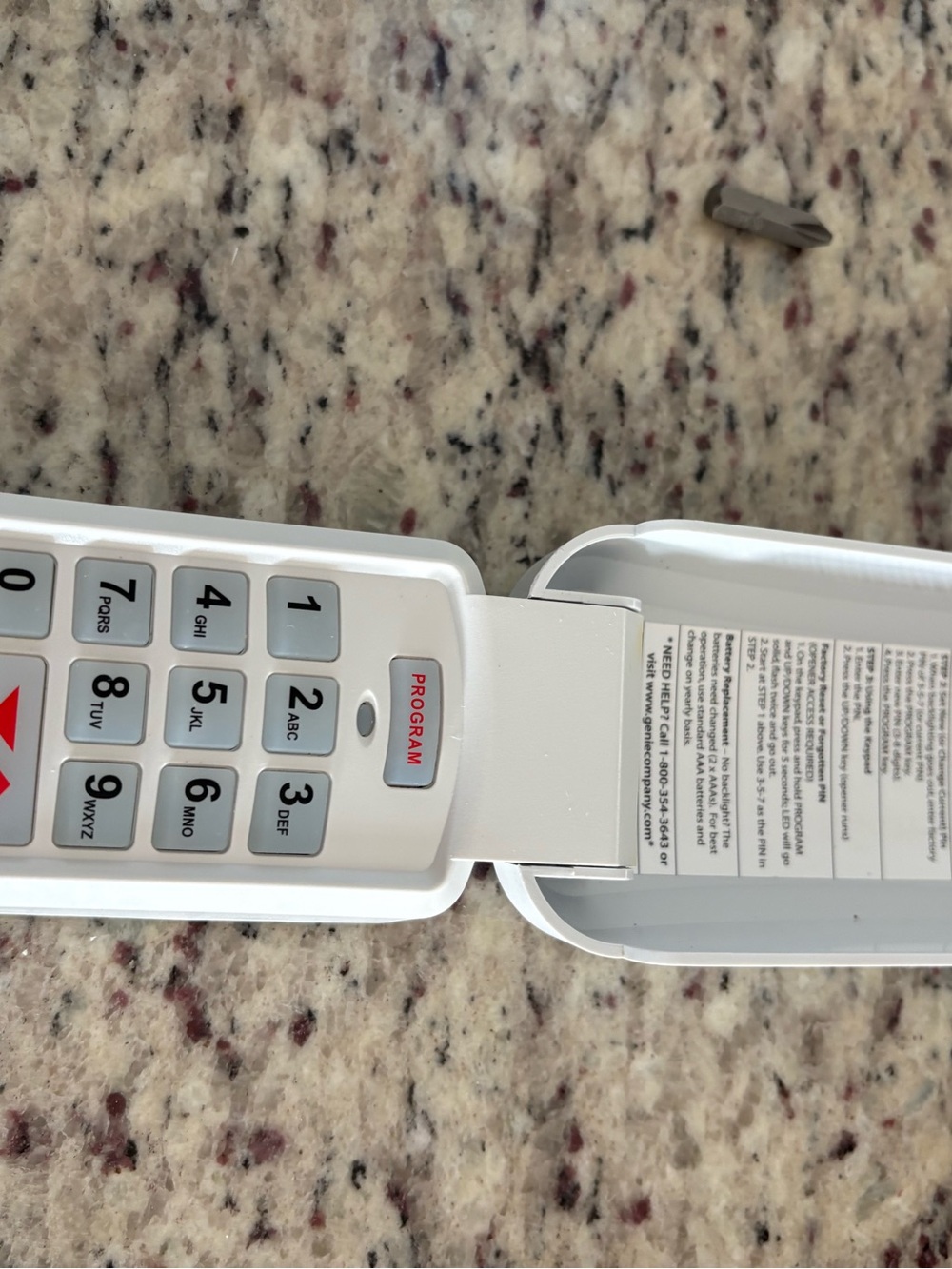 Wireless Keypad Entry System - White - Picture 4 of 5
